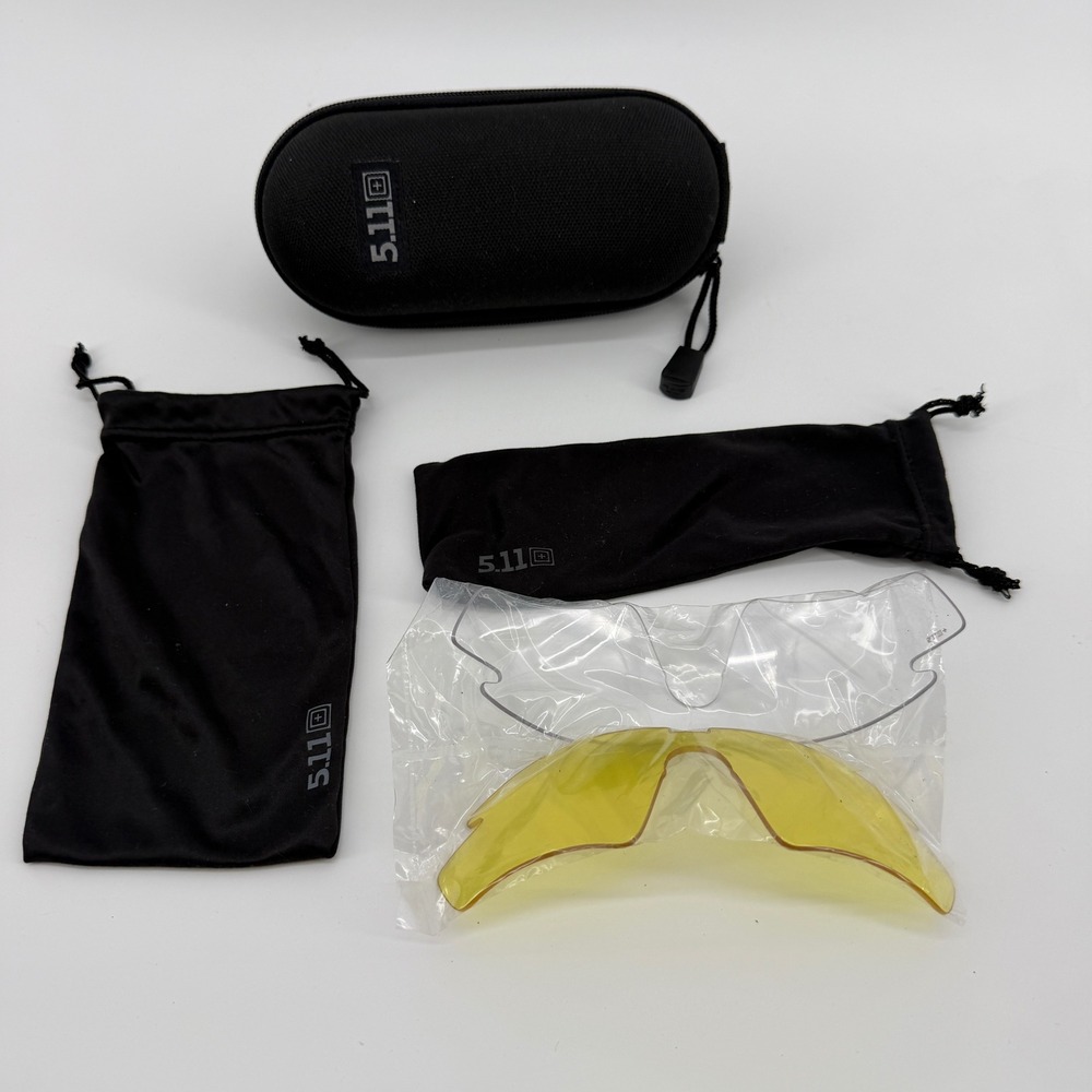 Tactical Replacement Lenses 5.11 Tactical Eyewear Yellow Clear - Carrying Case